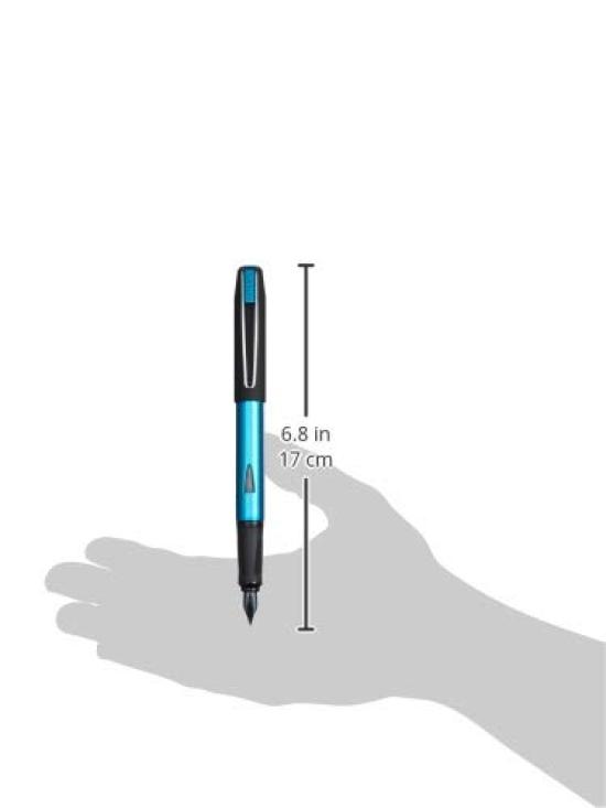 ONLINE Switch Plus Petrol Fountain F Fine 26007 with Officially Imported Pen, Nib, Stylus,
