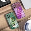 Decorated Christmas Tree For iPhone 17 Air 16 E 15 14 13 Plus 12 Mini 11 17 Pro Max XR Xs Max 16E 7 8 Tempered Glass Phone Case