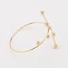 Zinc Zinc Alloy Opening Cuff Bracelets Hollow Flower Circle Upper Arm Bracelet  Arm Accessories