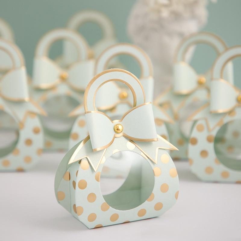 10 Stück/Los Hochzeitsgastgeschenk-Boxen und -Tüten Schokoladen-Süßigkeiten-Boxen für Hochzeit Babyparty Geburtstag Gäste Gastgeschenke Event Party.