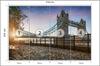 Photomural London Tower Bridge Washable Fleece 416x254