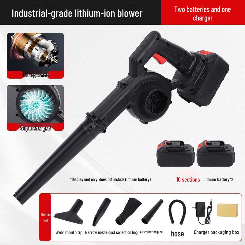 High-Power Lithium Battery Industrial Electric Blower/Vacuum Cleaner for Snow and Dust Removal