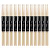7A Drumsticks for Adults Kids Non-slip Classic Wooden Drum Sticks Light Durable Concert Percussion Accessories Gifts