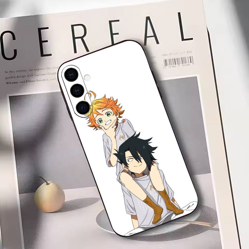 

The Promised Neverland Emma Phone Case For Samsung Galaxy A73,A72,A71,A70,A53,A52,A51,Soft Silicone Black Cover Samsung a50 30s 50s