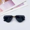 2026 New Children's Fashion Frameless Irregular Personality Trend Dopamine Color Ocean Lens Sunglasses