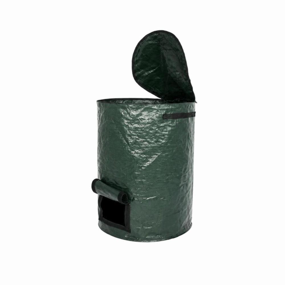 Outdoor Composting Leaves Bag PE Waste Bag Durable Planting Bag Garden Planting Use