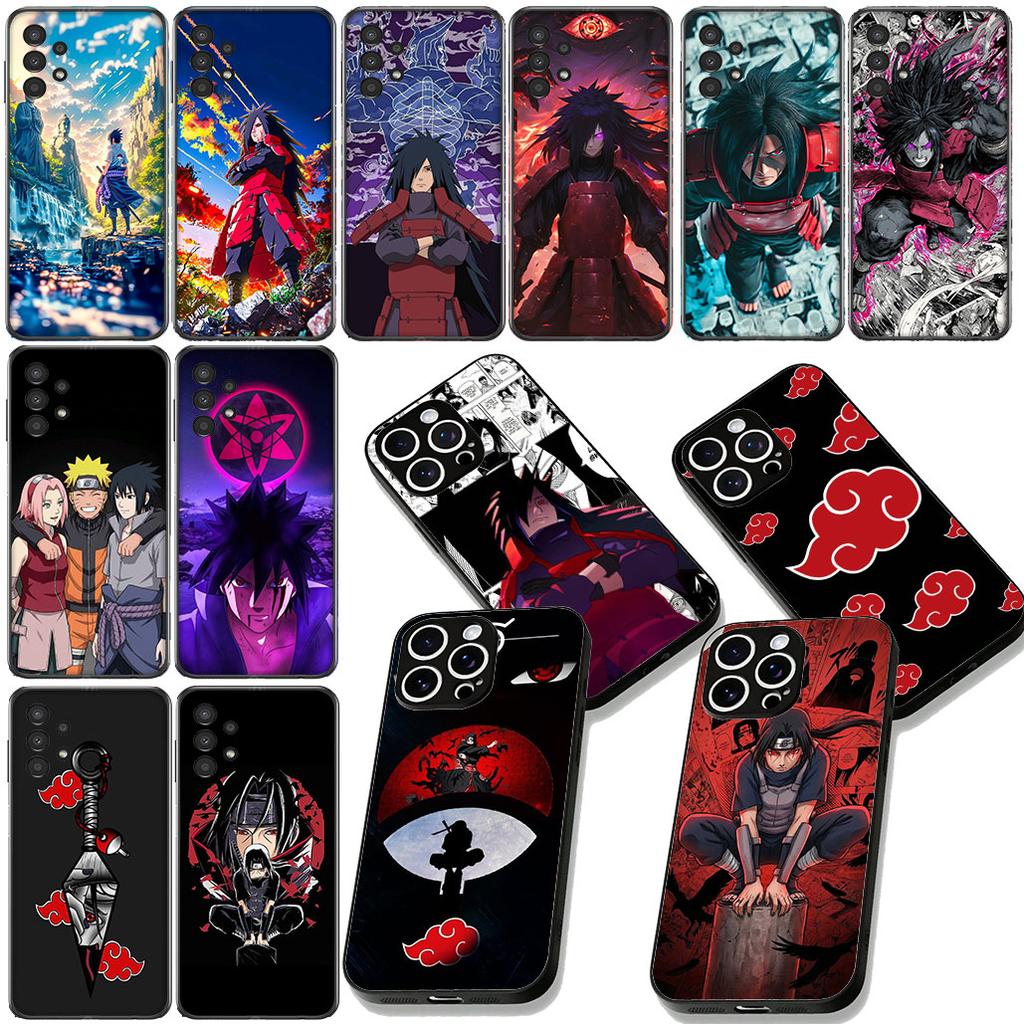 Madaras Uchiha Sasuke Itachi Akatsuki Narutos Case for Motorola Moto Edge 50 30 Fusion 40 NEO Ultra Pro G22 G23 G35 G84 G13 G53