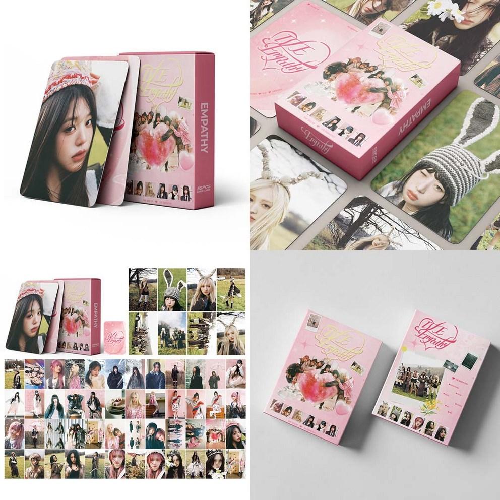 Ive Empatie EMPATIE Úroveň Srdce Postoj Fotokarta 1 Krabice (55 kusů) / Jang Won-young, An Yu-jin, Ray, Lee Seo, Gaeul, Liz