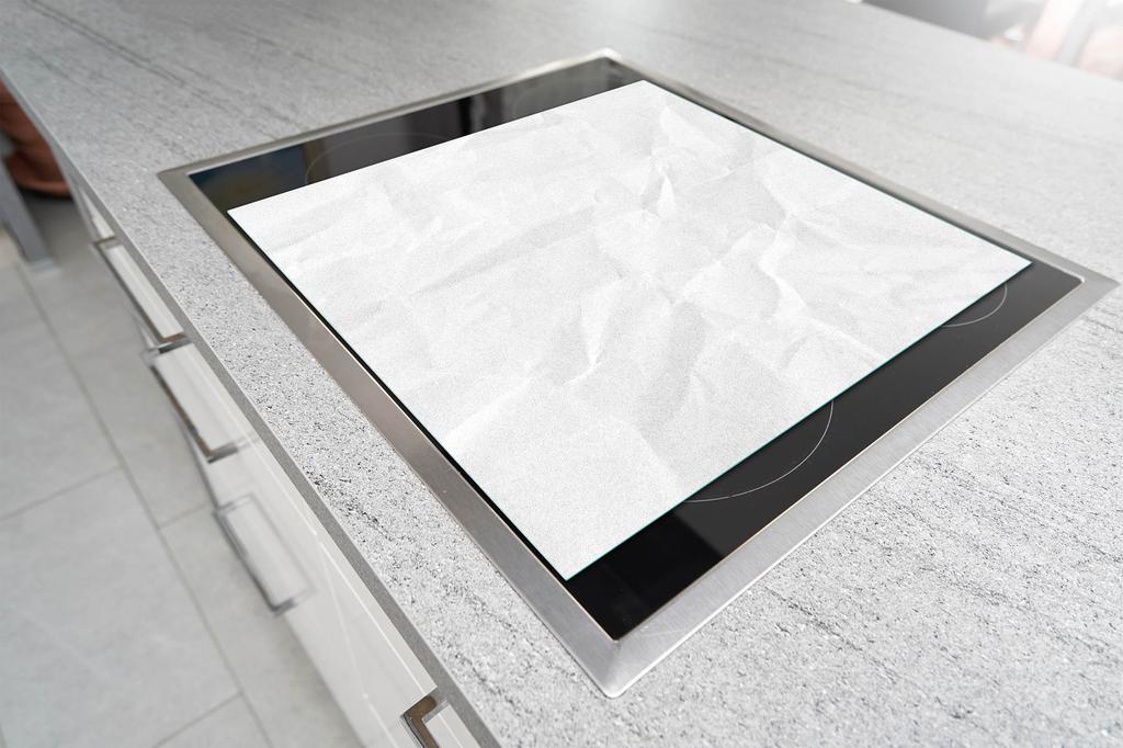 GLAS-SCHNEIDEBRETT 52x40 WEISS