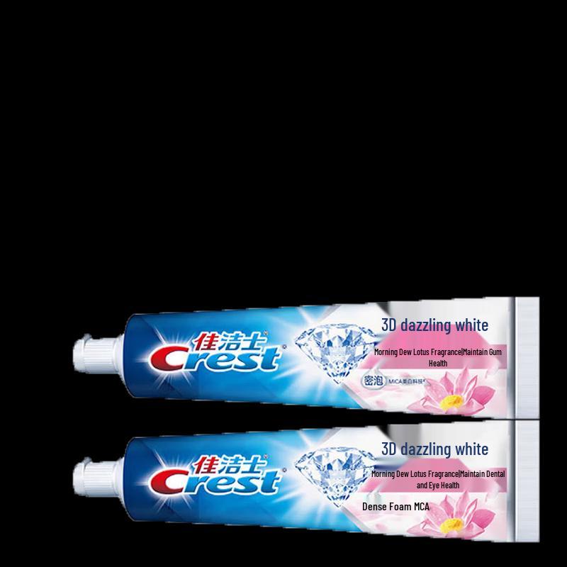 

Crest 3D White Morning Dew Lotus Toothpaste 2-Pack