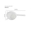 1Pcs Plastic Fine Mesh Spoon Strainer with Handle Kitchen Nut Milk Filter Flour Sieve Soy Milk Coffee Coffee Making Tools