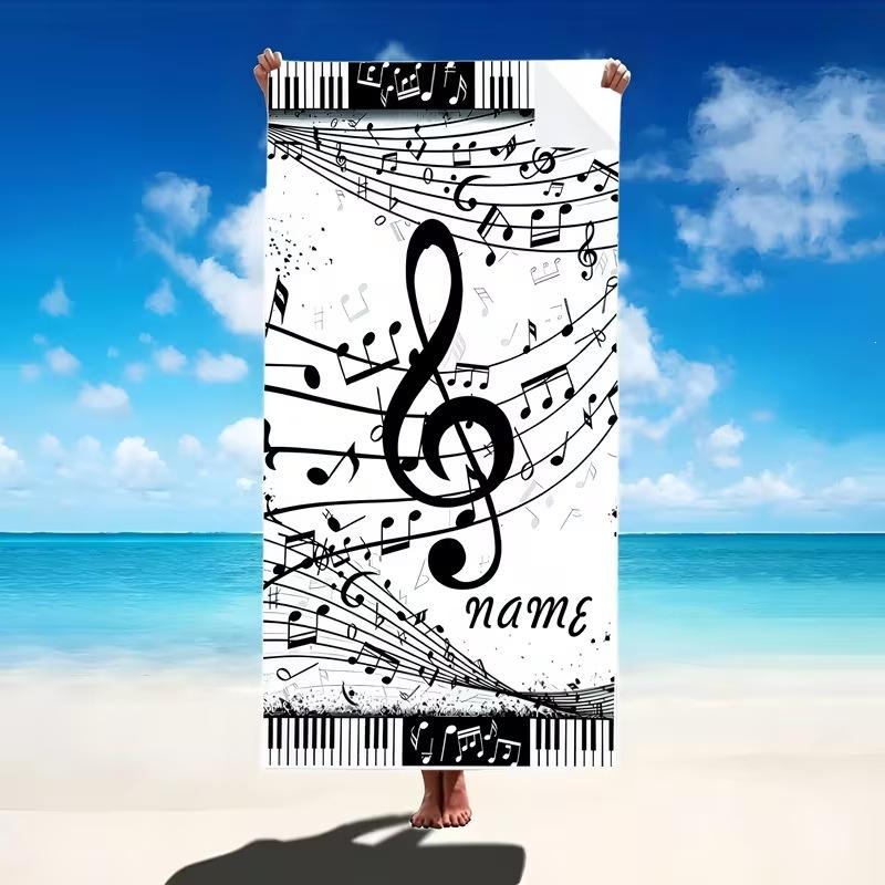 Popular Summer Beach Towel Microfiber Absorbent Beach Towel Seaside Outdoor Vacation Sports Towel
