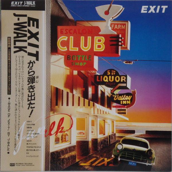 

LP Record J-WALK - Exit 28BLC3003 BOURBON 1985 Japan Obi Japanese Pop/Rock Used