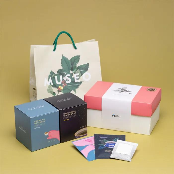 

Подарочный набор дрип-пакетов Cafe Museo 2-х видов (Эфиопия без кофеина, Кения)