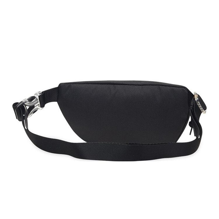 Converse Polyester One Shoulder Crossbody Fanny Pack Regular Unisex Black (Unisex) Fanny Packs 10018259 001 / 10018259 A01