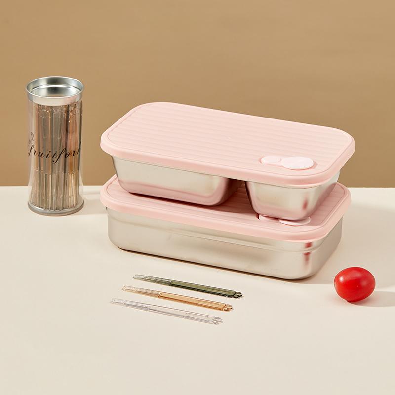 Lunch Box Travel Picnic Sealed Leak Proof Fruit Salad Bento Box Student Adult