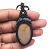 Macrame Thread Gemstone Handmade Jewelry 20-36''Ad Wild Horse Jasper Pendant