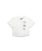 Aejyuttingkeumamaindeu Sparkling Mind Crop Top_White