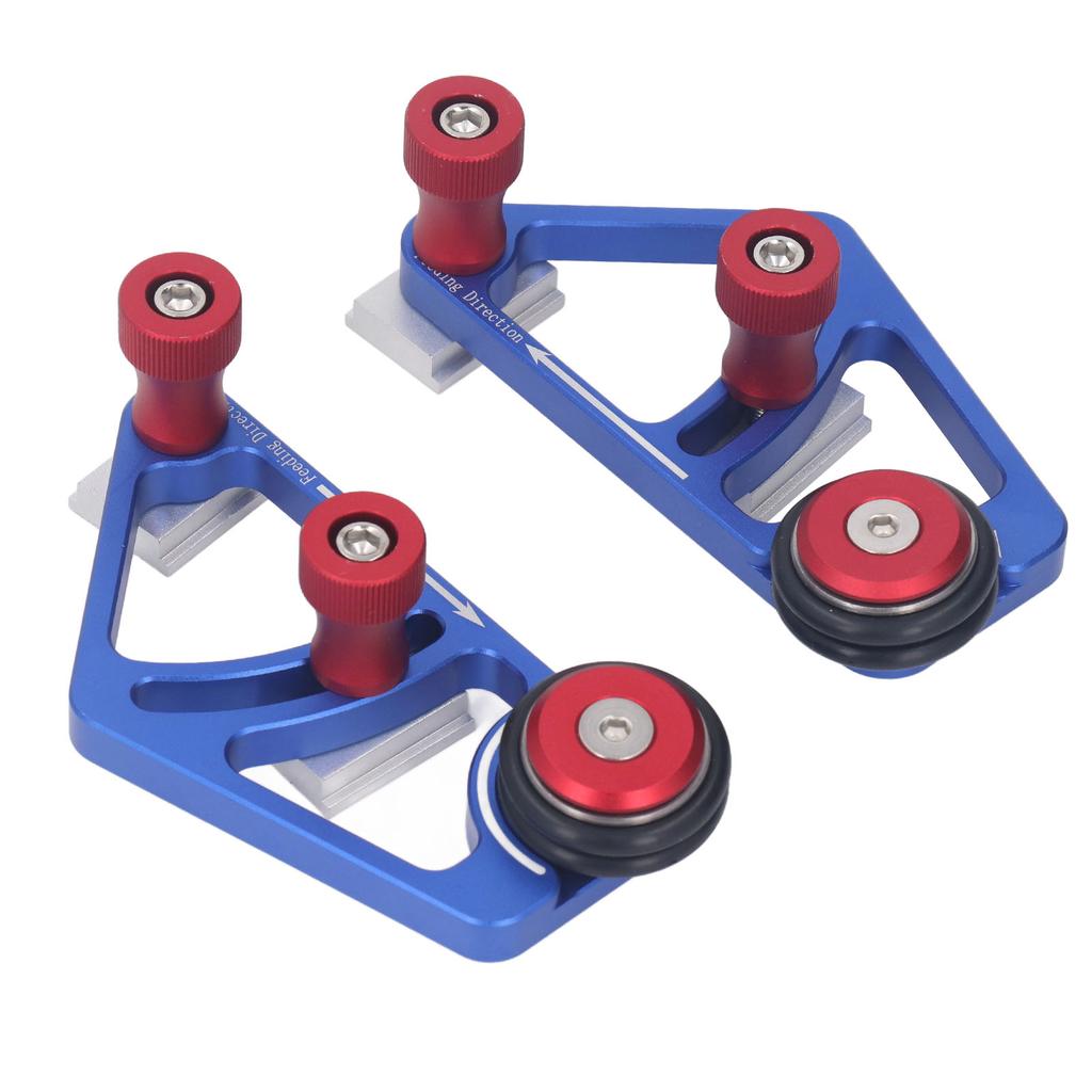Woodworking Bearing Roller Feeder Table Saw Feeding Guide Aluminum Alloy Pressing Tool Mechanical