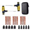Motorcycle Tire Repair Kit - Professional Emergency Puncture Fix for Motorcycle and Car Tires