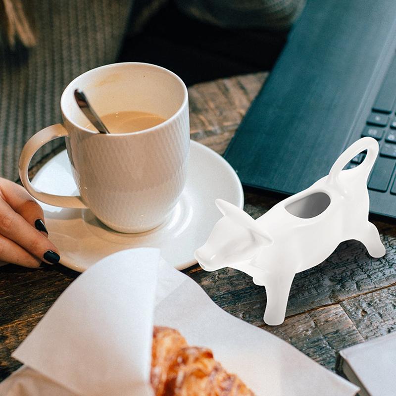 Džbánek na mléko, smetanu, keramický džbán, kraví hrnek na kávu, dávkovač na omáčku, sos, nalévátko, mini nádobka na pěnění, servírovací loďka, pěnič