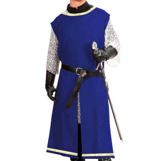 Ręcznie haftowany średniowieczny rycerz na Halloween, tunika wikingów, kostium cosplay, koszulki bez rękawów, kostiumy męskie, renesansowy płaszcz, tabard LARP