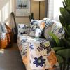 New Pastoral Sofa Cushion Cover Fabric Cotton All-season Living Room Sofa Cushion