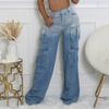 DICFY Women's Fashion Casual Solid Color Print Pants & Capris
