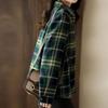 Navava Men Casual Retro Check Long Sleeve Shirt Nb1782