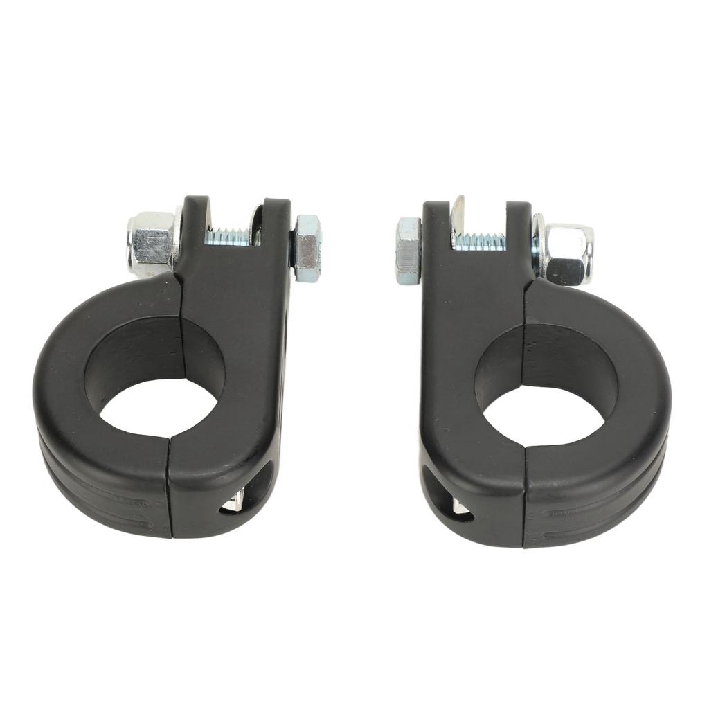 Footpeg P Clamp Mounting Kit Aluminium Alloy Foot Rest Pedal Clamp Bracket for Motorcycle