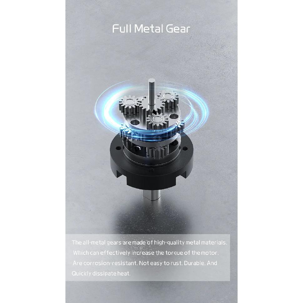 36GP-555 Miniature Planetary Gear DC Brushed Motor 12V-24V, all-metal gears, reversible rotation, high torque 100KGCM gear motor