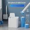 Cmaos Disposable Toilet Brush Set