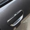 4x Door Handle Trim Cover Exterior Decor for Dodge Charger 2010-23 Carbon Fiber