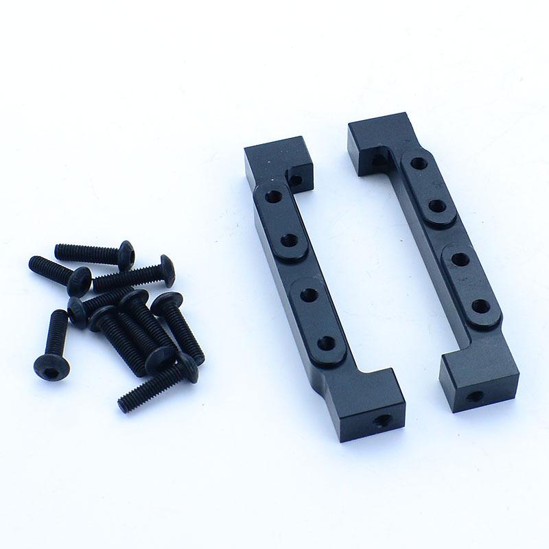 Metal Front Dual Servo Bracket for 1/14 Tamiya RC Dump Truck SCANIA 770S R620 VOLVO BENZ Arocs MAN TGX LESU Car Accessories