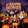 Hanging Halloween Banner Flag Party Celebrate Background Home Outdoor Decor