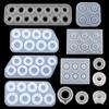 1Pcs Rings Resin Epoxy Molds Mixed Size Silicone Casting Molds Tool For DIY Jewelry Making Findings Supplies Accessories
