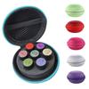 EVA Foam Insert Essential Oil Storage Bag Portable Multi Slot Interior Essential Oil Case Polyester Bottle Storage Bag