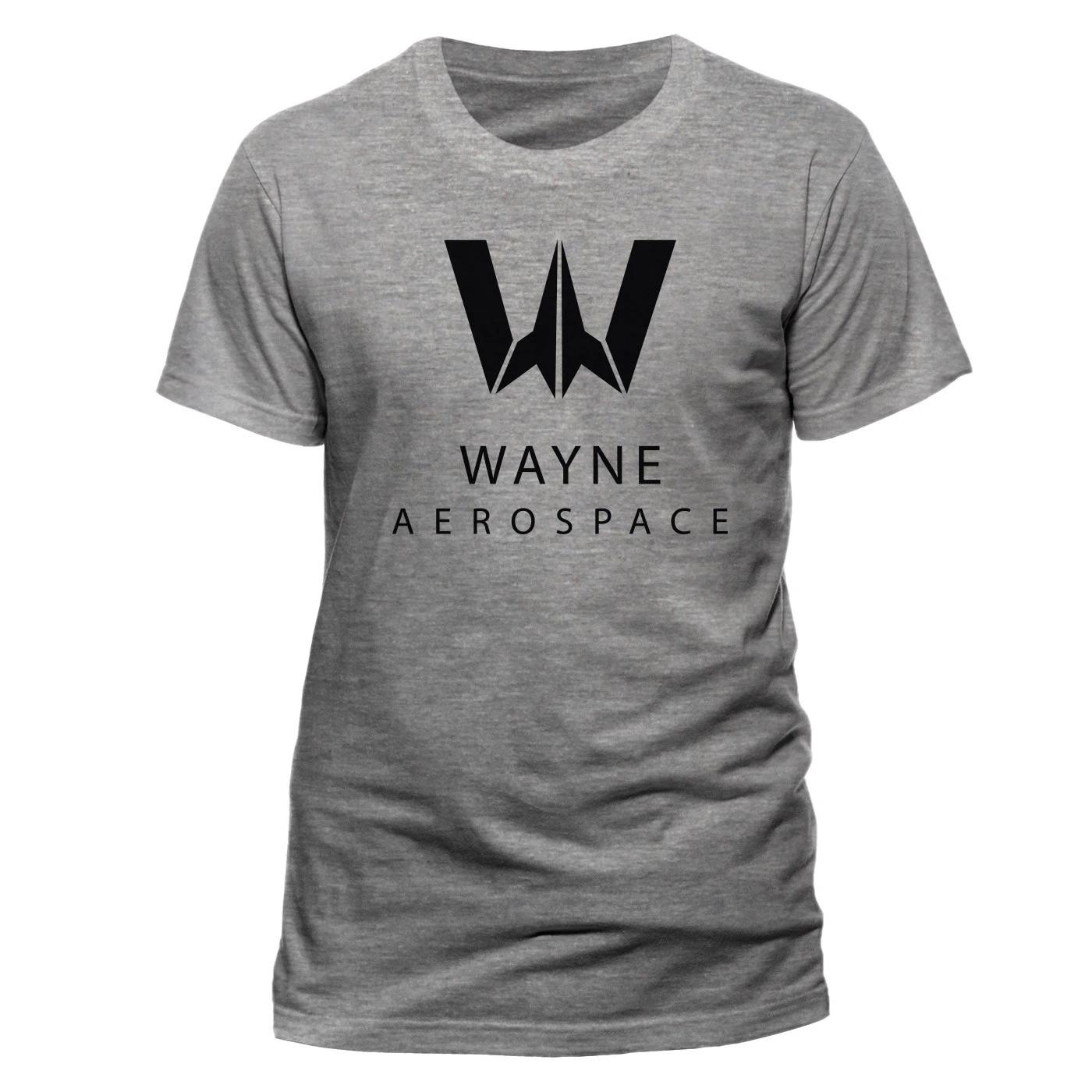 Batman T Shirt Wayne Aerospace Justice League Gotham Dark Knight DC S