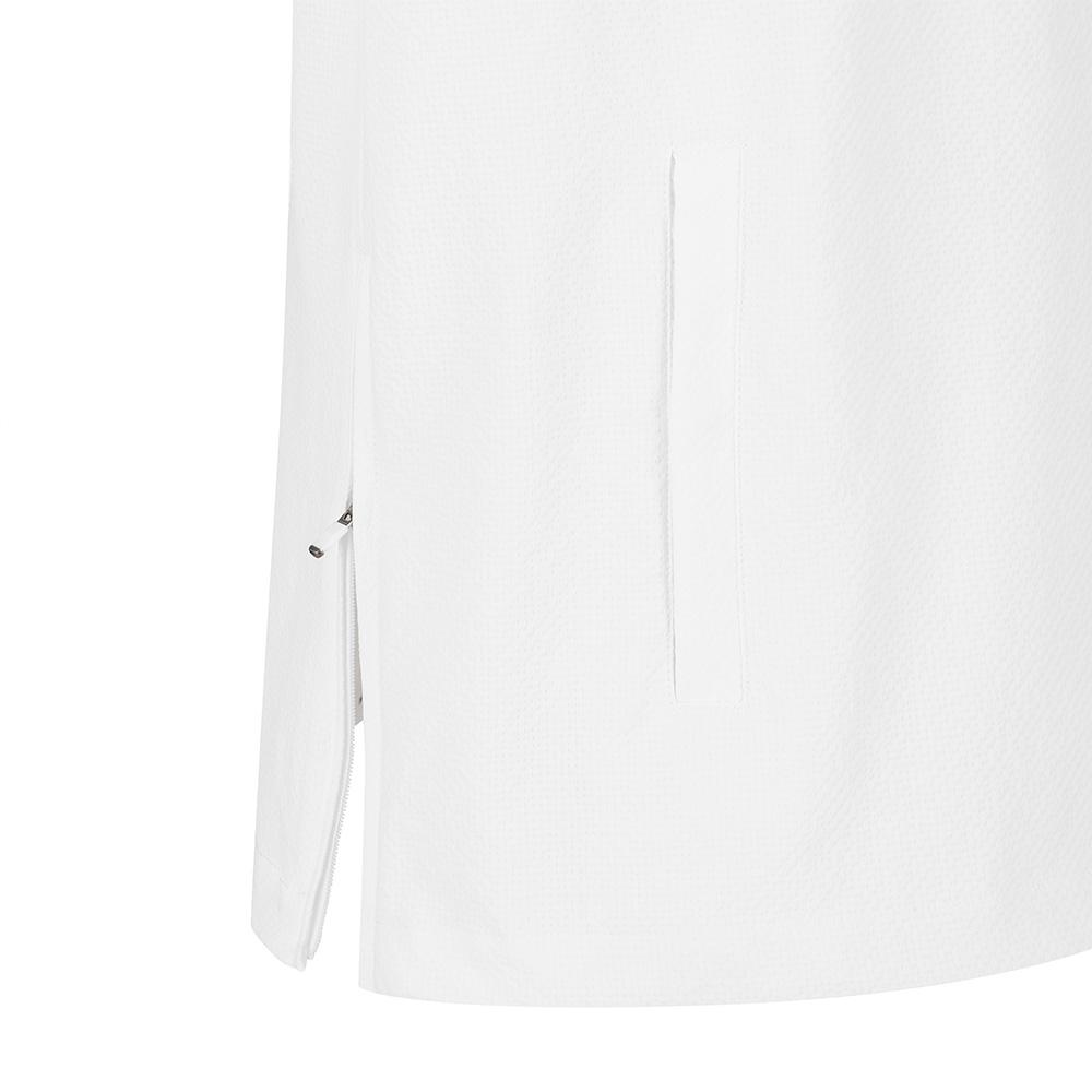 MALBON GOLF Seersucker Anorak Off White (Man)