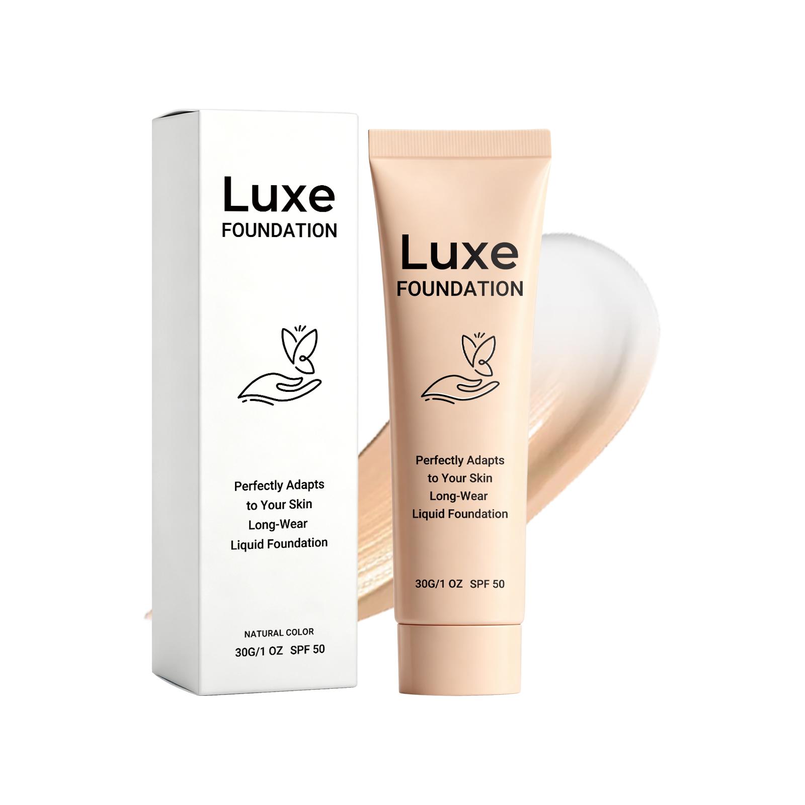 Hold makeup temperature change foundation liquid (natural color) temperature change fit skin color makeup light and thin