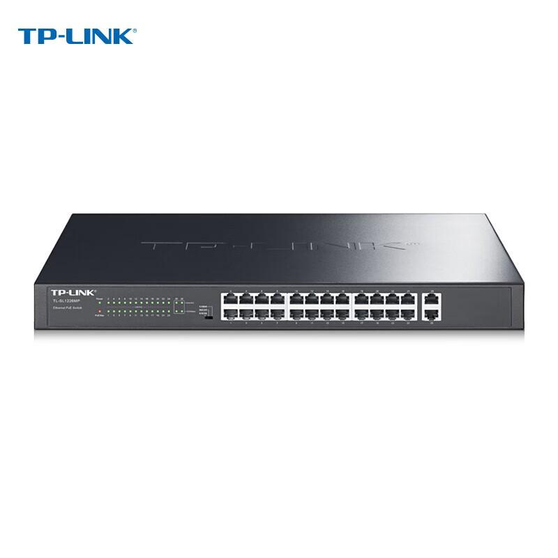 Tp-Link 24-Port 100Mbps PoE Managed Switch with Gigabit Uplink