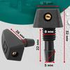2 Pcs Car Universal Front Windshield Wiper Nozzle Jet Sprayer Kit Water Fan Spout Cover Washer Outlet Adjustment Kit