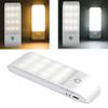 Pir Infrared Motion Sensor Usb Rechargeable Led Night Light Closet Lamp Wardrobe