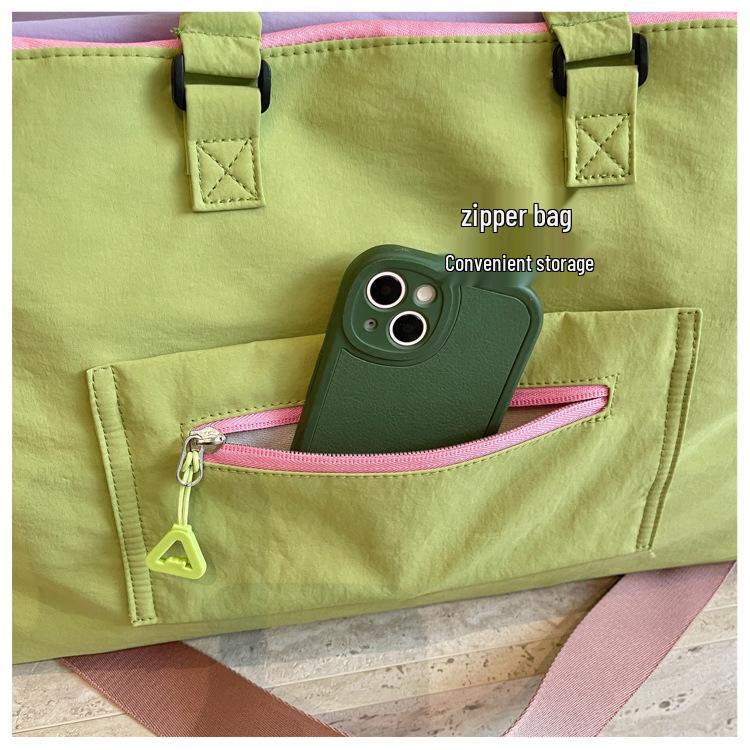 Lightweight Multi-Color Travel Bag: Handheld, Fits Luggage Handles, Perfect for Business Trips, Gym, and Boarding