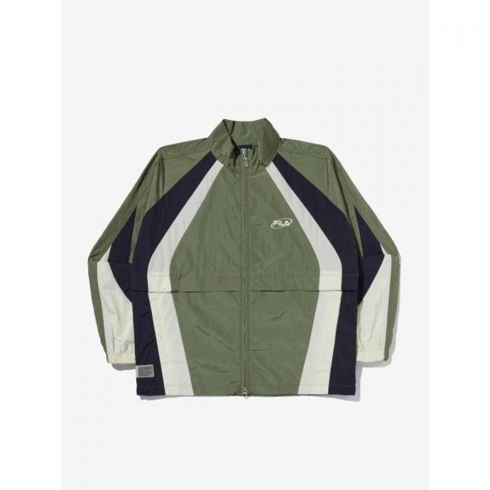 Fila Colorblock Ventilation Windbreaker Khaki/95