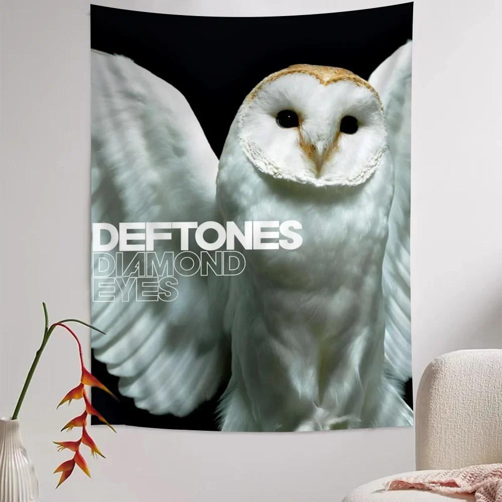 Cantante Hip Hop Star Deftones Appeso Arazzo Boemo Arazzi da Parete Boemi Mandala Kawaii Decorazione Stanza
