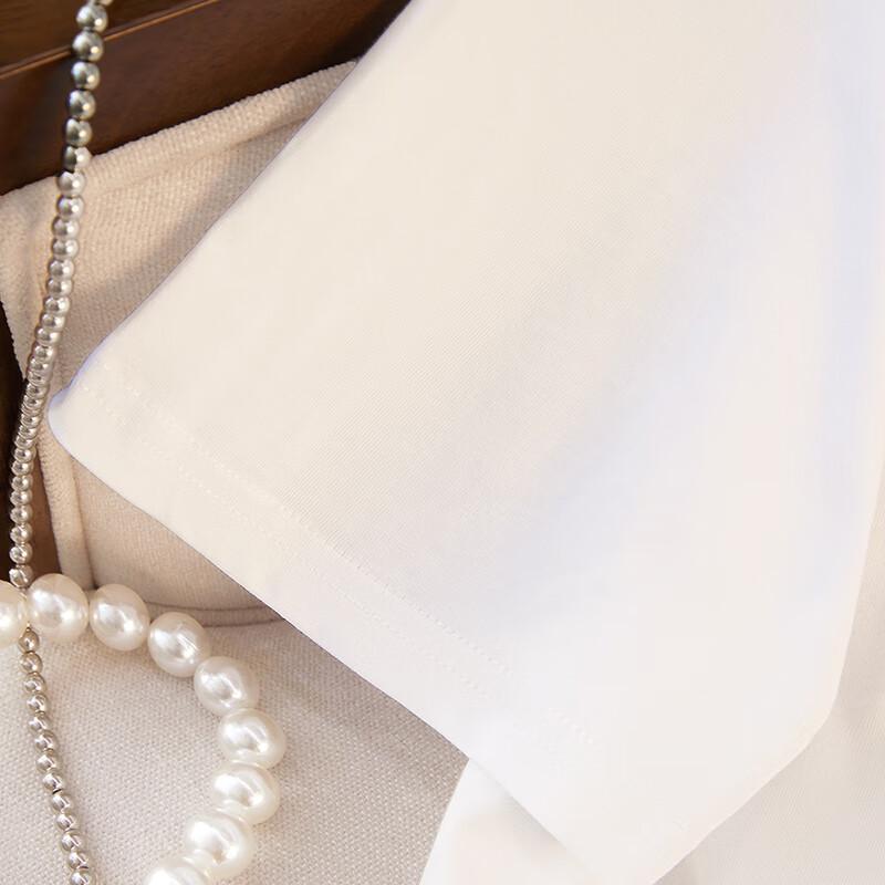 Ta Chi Women's Loose Fit Color-Block Cartoon T-Shirt