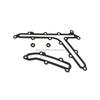 1 Set 13533-JK21A 13533-JK21B 13533JK21A 13533JK21B FOR INFINITI NISSAN GASKET-OIL GALLERY VQ35HR VQ37 ENGINE GASKE