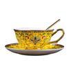 Coffee Cup Luxury Ceramic Mug Coffee Reusable Cup Tea Cups And Saucer Sets Chinese  Drinkware|Teacup & Saucer Sets