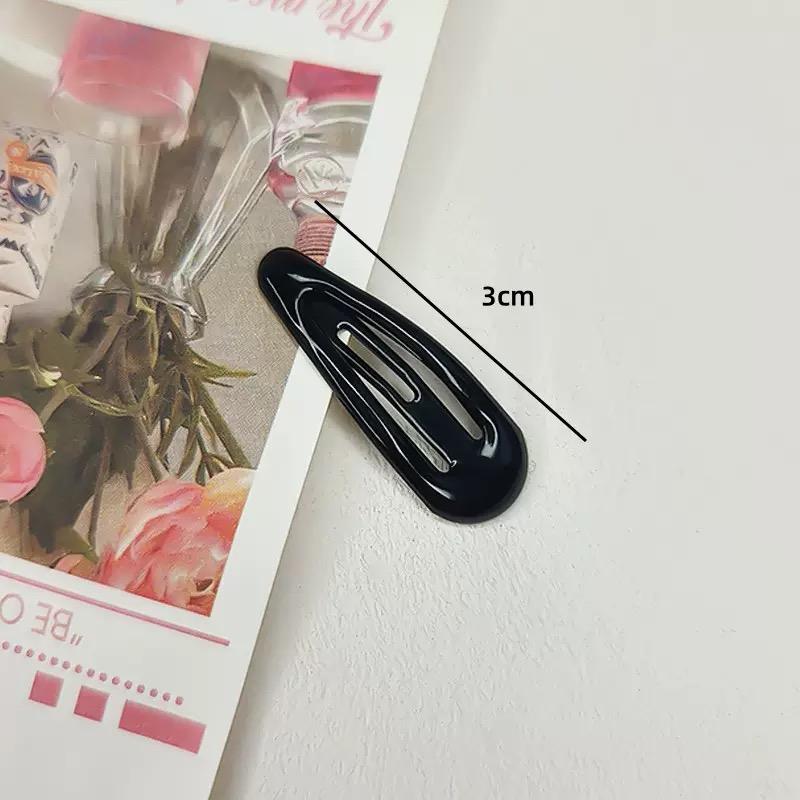 Solid 3cm Baby Bb Clip Shiny and Fashionable Cute Small Hair Clip Side Hair Breaking Bang Clip